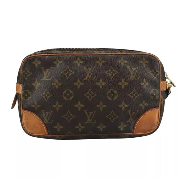 LOUIS VUITTON Monogram Marly Dragonne GM Clutch Bag - Picture 4 of 16